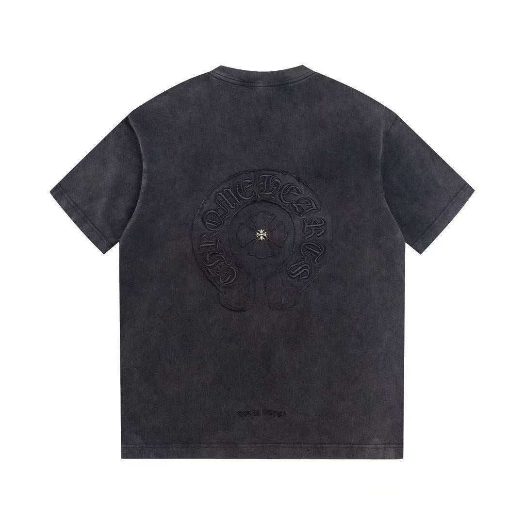 CHROME HEARTS VINTAGE WASHED T-SHIRT DARK GREY - netstar®