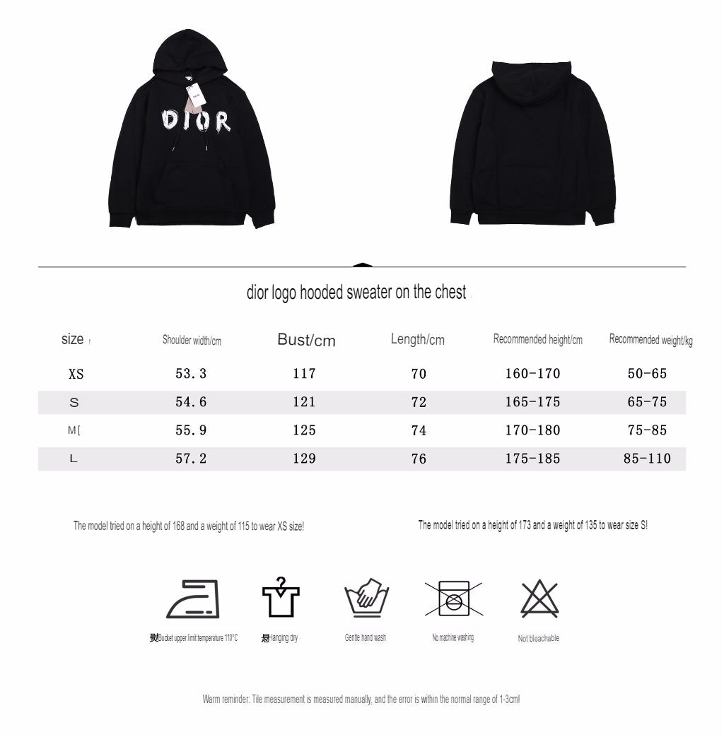 Dior Brushstroke Hoodie - netstar
