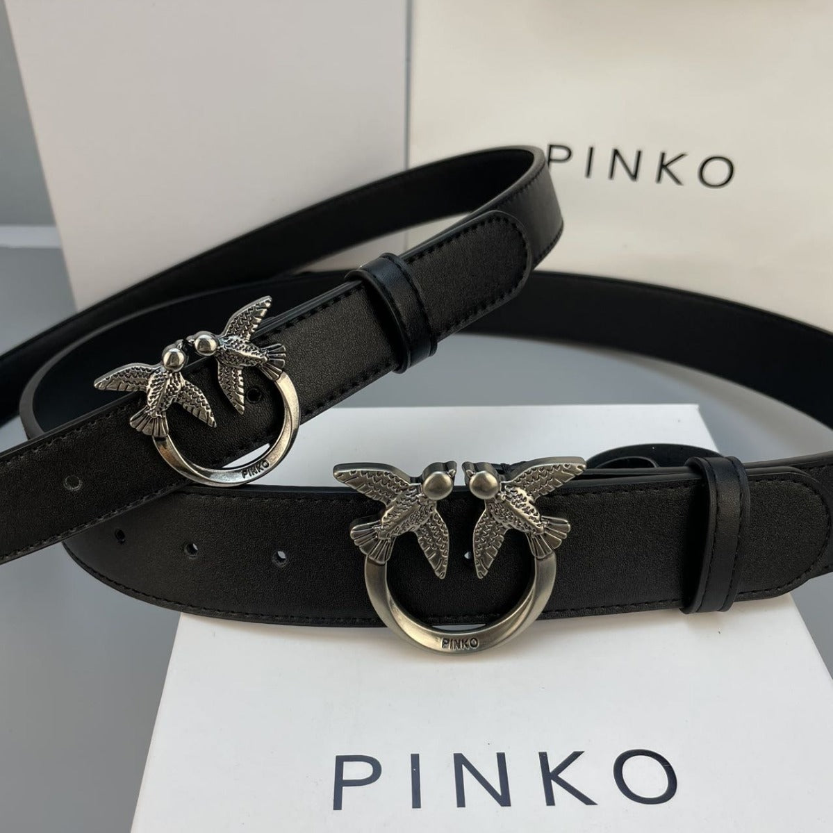 Leather Buckle Belt