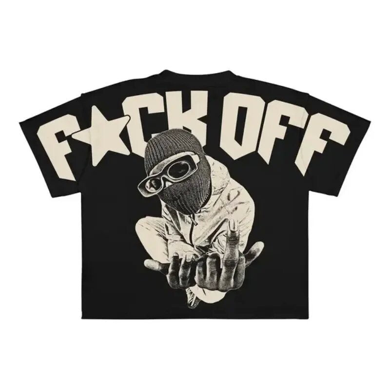 Mens Graphic Print Cotton T-shirt