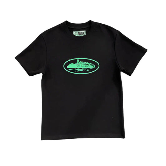 CORTEIZ INSIGNIA WAFFLE TEE BLACK - netstar®