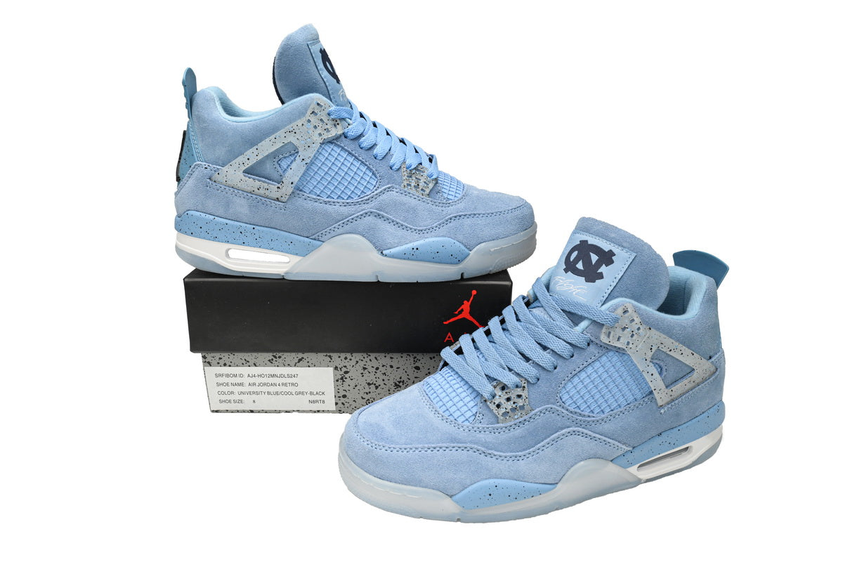 Air Jordan 4 Retro UNC University Blue - netstar