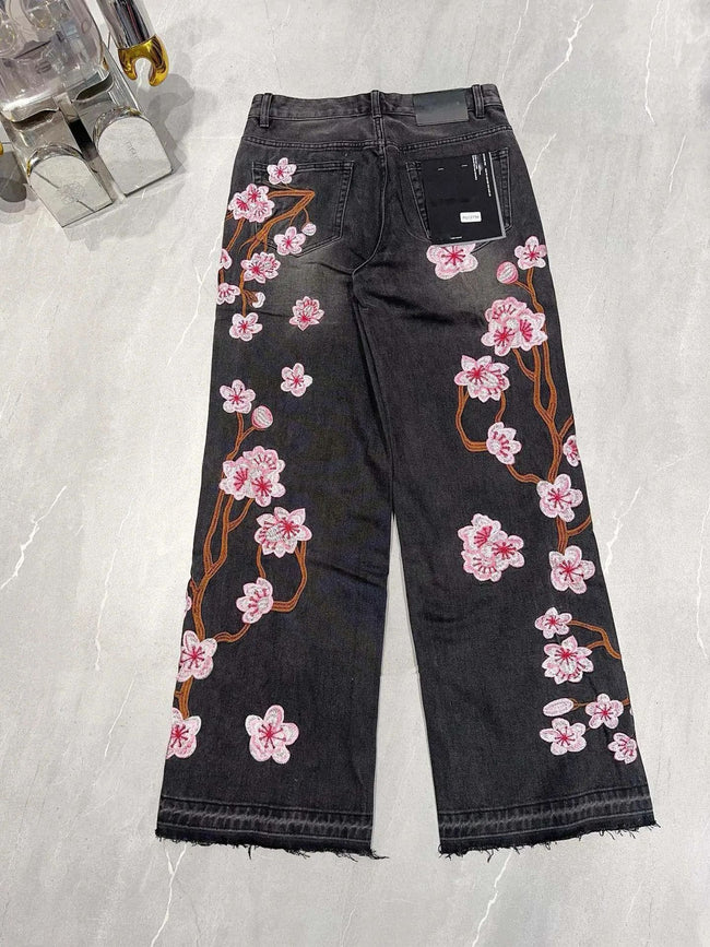 Embroidered Jeans