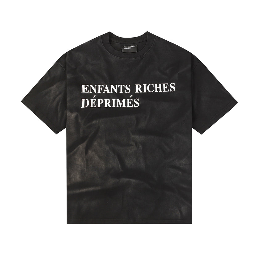 Casual short-sleeved T-shirt, printed cotton