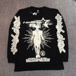 Long Sleeve Printed Cotton T-Shirt