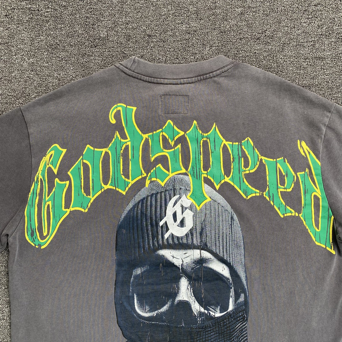 GODSPEED BALACLAVA SZN T-SHIRT WASHED GREY - netstar®