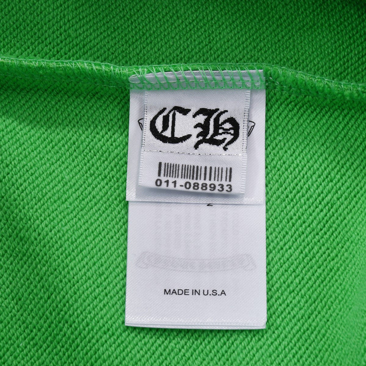 CHROME HEARTS WHITE CROSS PATCH SWEATSHIRT GREEN - netstar®