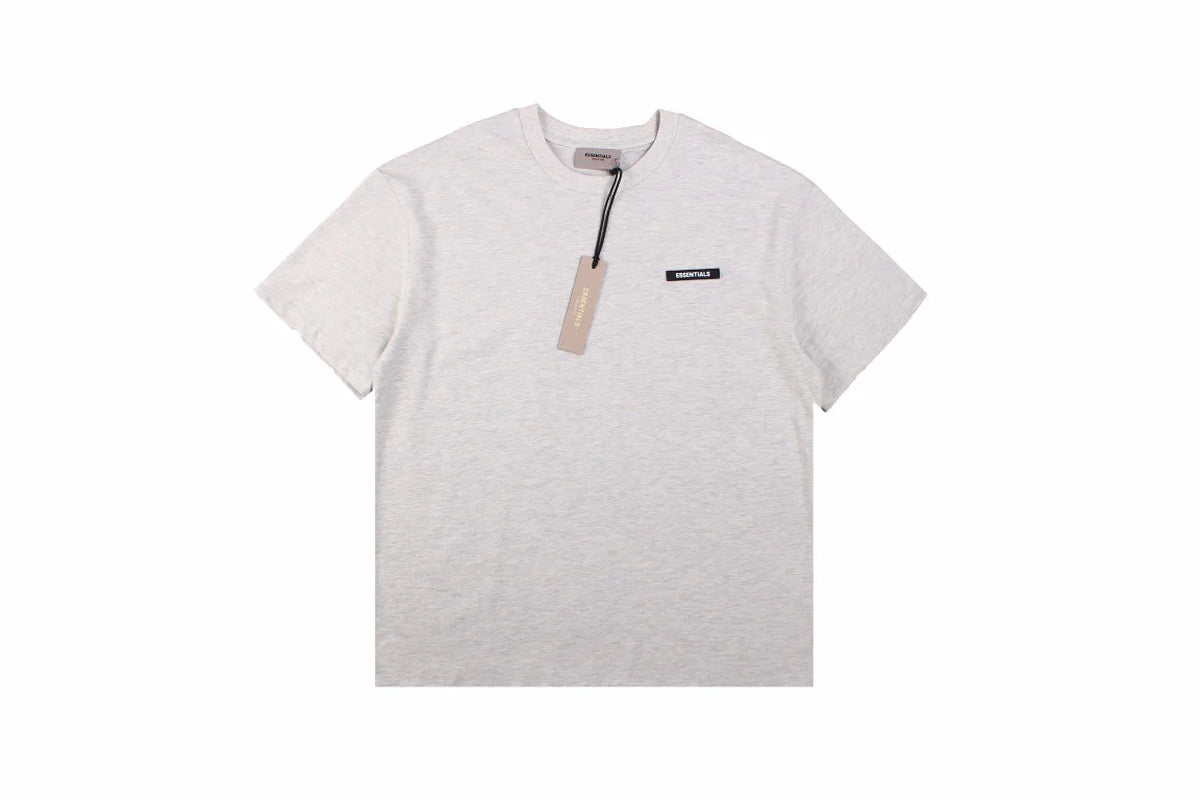 Fear of God Essentials Logo T-Shirt - Heather Grey - netstar®