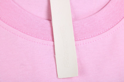 CHROME HEARTS HORSE SHOE LOGO T-SHIRT PINK - netstar®