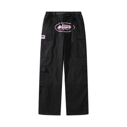 CORTEIZ GUERILLAZ CARGO PANTS RED/BLACK - netstar®