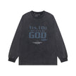 Casual short-sleeved T-shirt, printed cotton