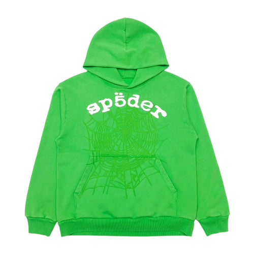 SP5DER LEGACY HOODIE GREEN - netstar®