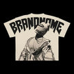 Mens Graphic Print Cotton T-shirt