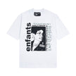 Casual short-sleeved T-shirt, printed cotton