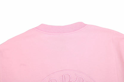CHROME HEARTS HORSE SHOE LOGO T-SHIRT PINK - netstar®