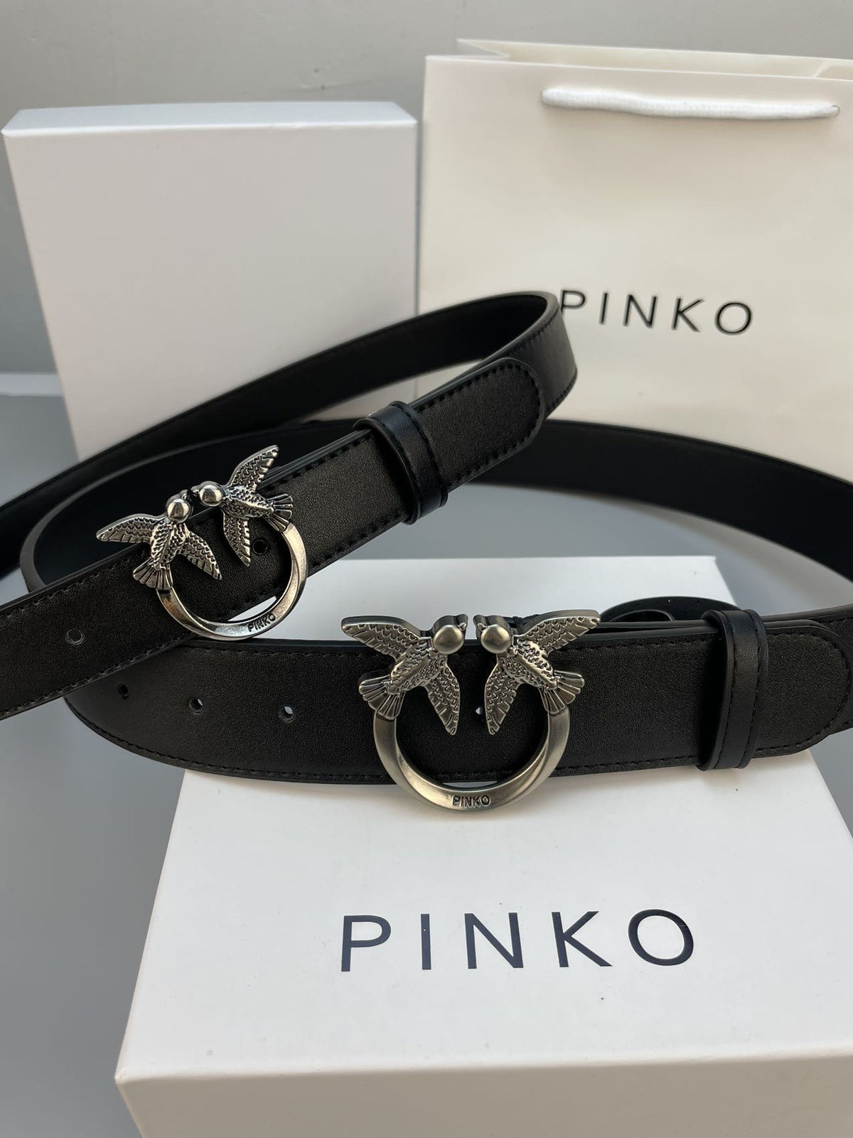 Leather Buckle Belt