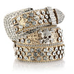 Skull Rhinestone Belt