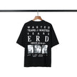 Casual short-sleeved T-shirt, printed cotton
