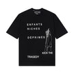 Casual short-sleeved T-shirt, printed cotton