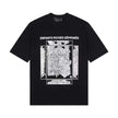 Casual short-sleeved T-shirt, printed cotton