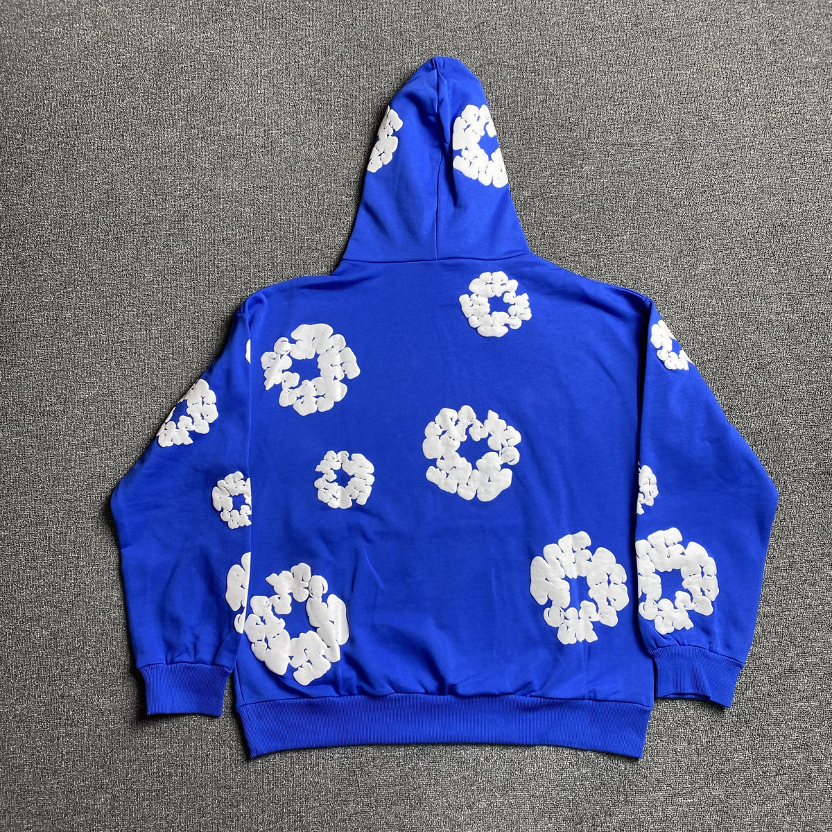 DENIM TEARS COTTON WREATH HOODIE DEEP BLUE - netstar®