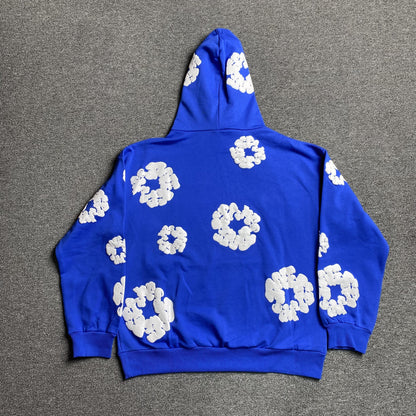 DENIM TEARS COTTON WREATH HOODIE DEEP BLUE - netstar®