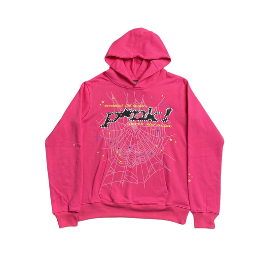 SP5DER P*NK HOODIE PINK - netstar®
