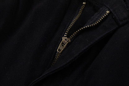 CHROME HEARTS BLUE CROSS PATCH JEANS BLACK - netstar®