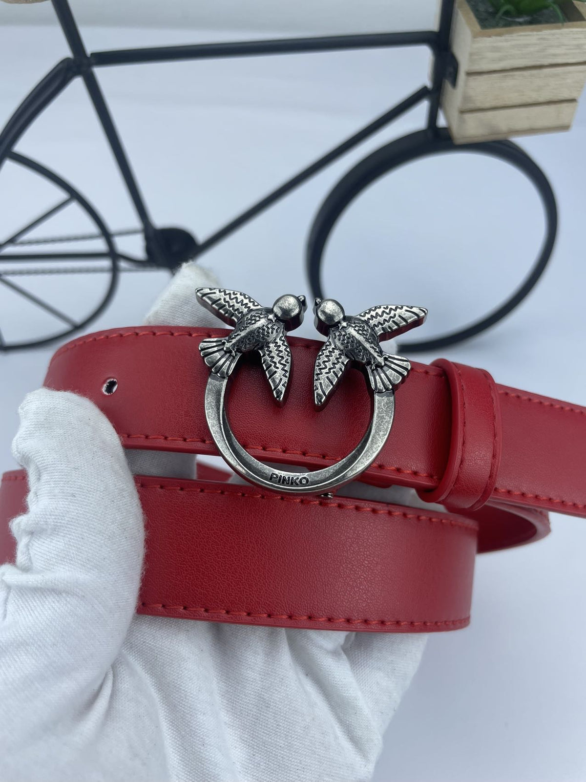 Leather Buckle Belt