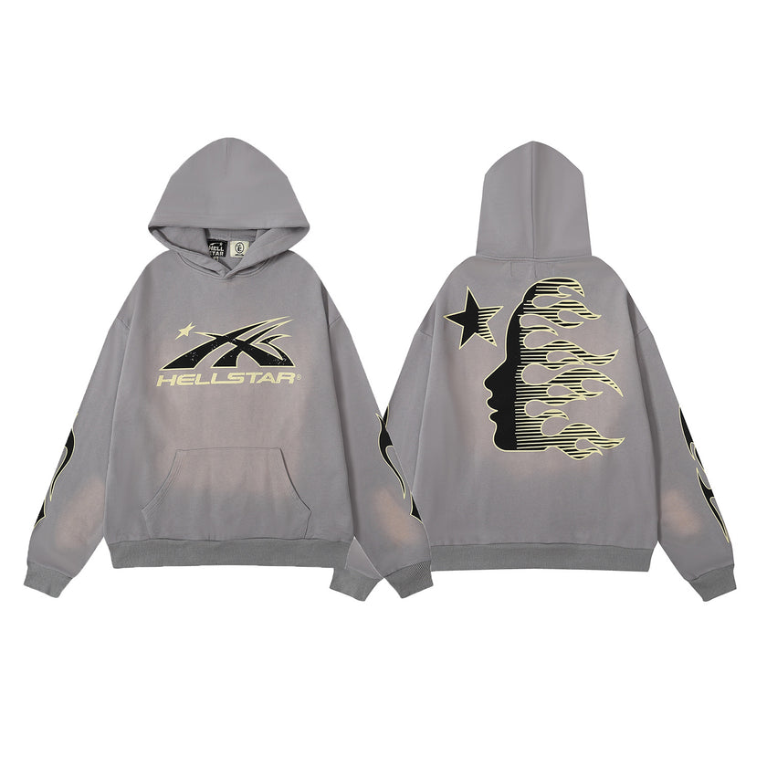 Retro Cotton Hoodie Set (XL)