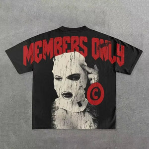 Mens Graphic Print Cotton T-shirt
