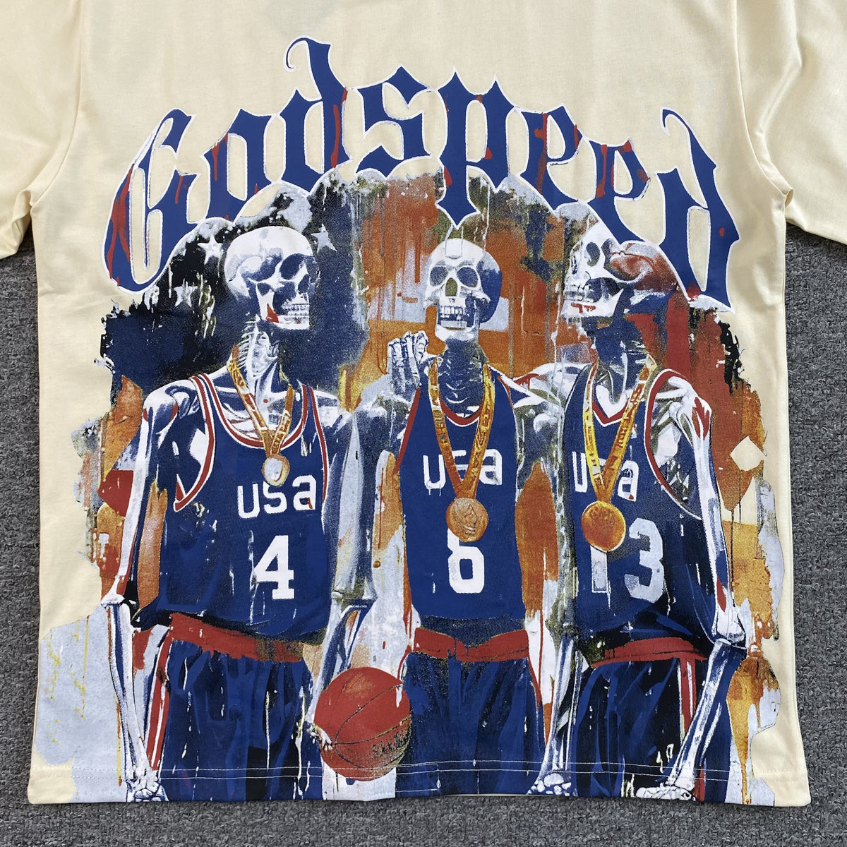 GODSPEED DREAMTEAM 24' T-SHIRT BONE - netstar®