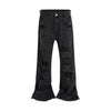 Embroidered Denim Trousers