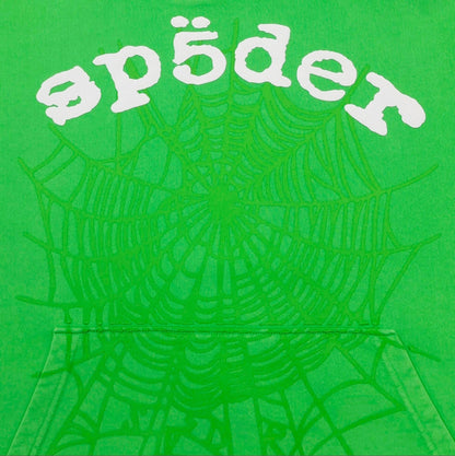 SP5DER LEGACY HOODIE GREEN - netstar®