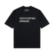 Casual short-sleeved T-shirt, printed cotton