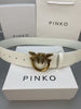 Leather Buckle Belt