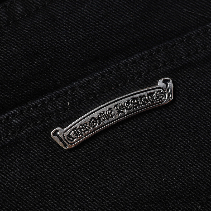 CHROME HEARTS JEANS BLACK GREEN LEOPARD - netstar®