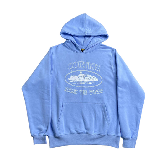 CORTEIZ ALCATRAZ HOODIE BABY BLU - netstar®