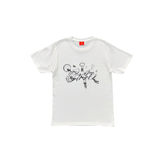 CORTEIZ ALLSTARZ SKYDIVER TEE WHITE - netstar®