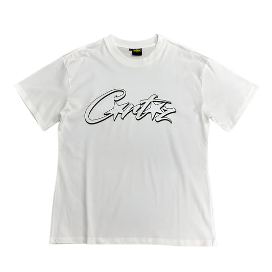 CORTEIZ ALLSTARZ TEE WHITE HOLLOW BLACK - netstar®