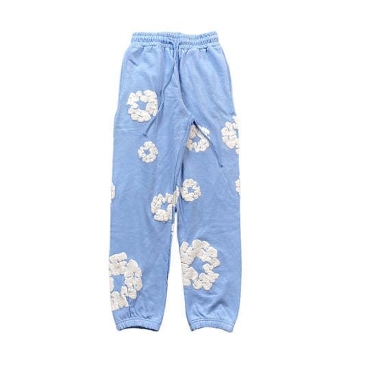 DENIM TEARS COTTON WREATH SWEATPANTS BABY BLUE - netstar®