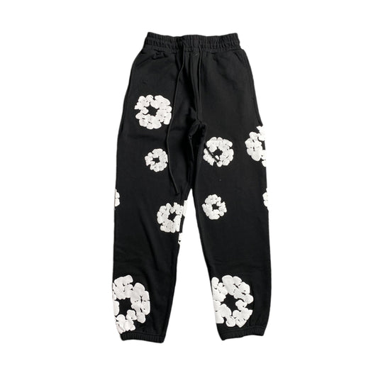DENIM TEARS COTTON WREATH SWEATPANTS BLACK - netstar®