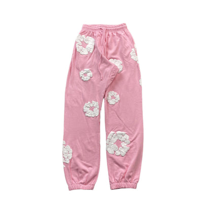 DENIM TEARS COTTON WREATH SWEATPANTS PINK - netstar®