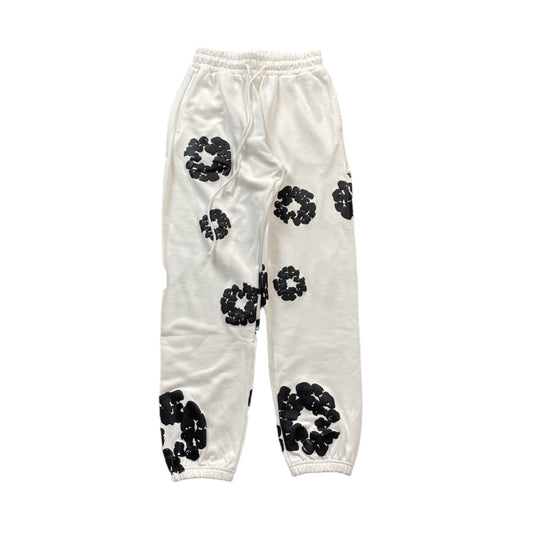 DENIM TEARS COTTON WREATH SWEATPANTS WHITE - netstar®