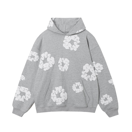 DENIM TEARS COTTON WREATH HOODIE GREY - netstar®