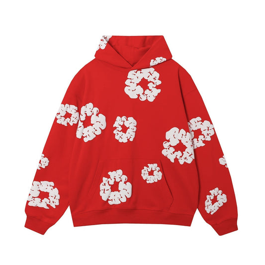DENIM TEARS COTTON WREATH HOODIE RED - netstar®