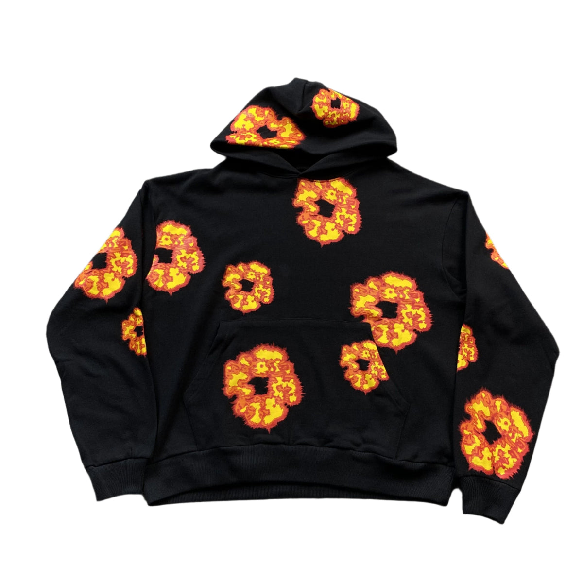 DENIM TEARS x OFFSET WREATH HOODIE BLACK - netstar®