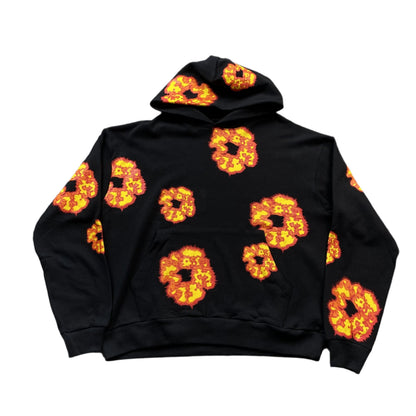 DENIM TEARS x OFFSET WREATH HOODIE BLACK - netstar®