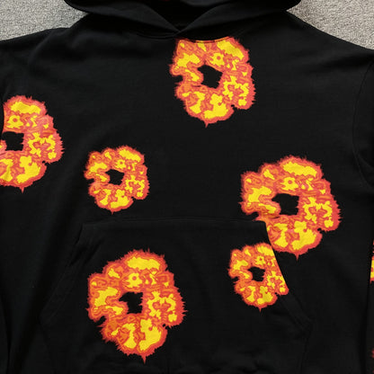 DENIM TEARS x OFFSET WREATH HOODIE BLACK - netstar®