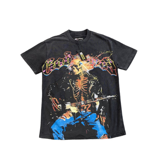 GODSPEED ROCK DREAMS T-SHIRT WASHED BLACK - netstar®